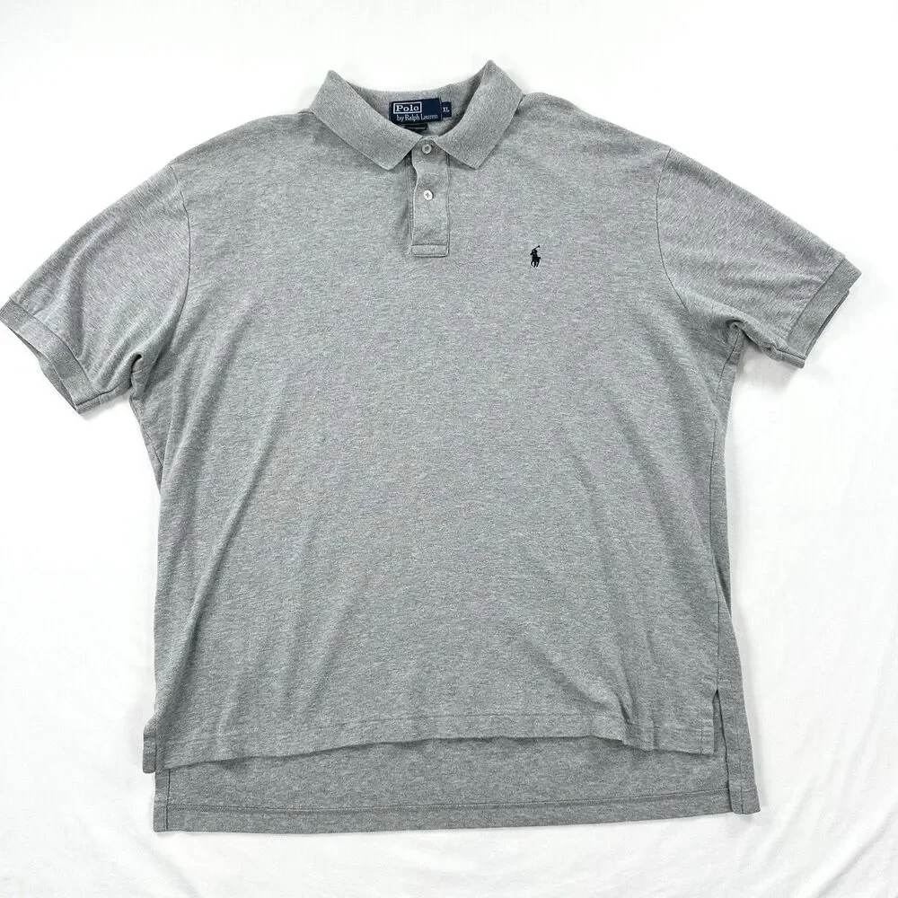 Polo Ralph Lauren Polo Shirt Mens XL Short Sleeve Cotton Preppy Lot of 2